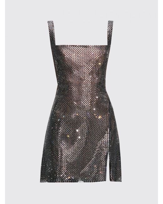 Self-Portrait Gray Dress