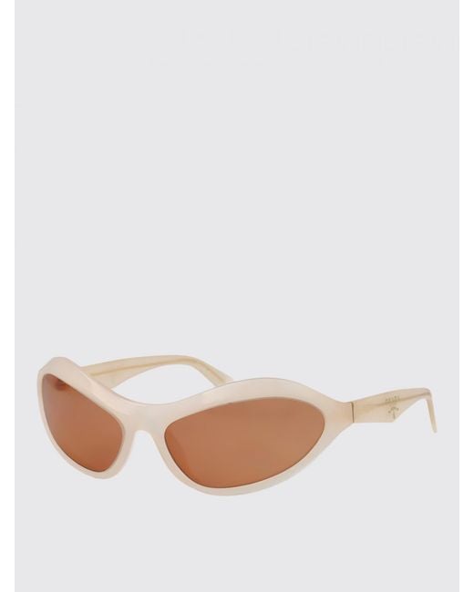 Prada White 0Pra20S Acetate Sunglasses