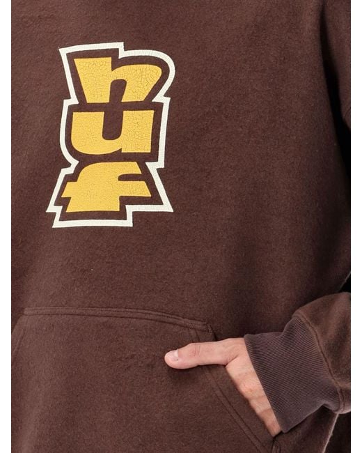 Huf Brown Sweatshirt for men
