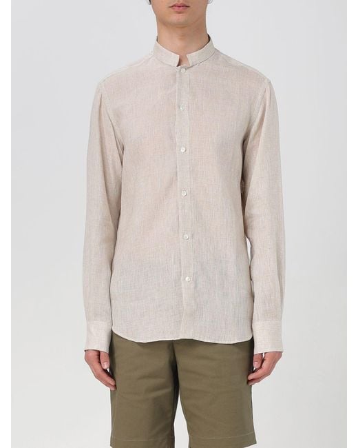 Kampos Natural Classic Linen Shirt for men