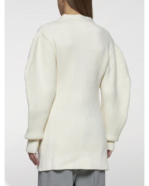 Jil Sander White Cardigan