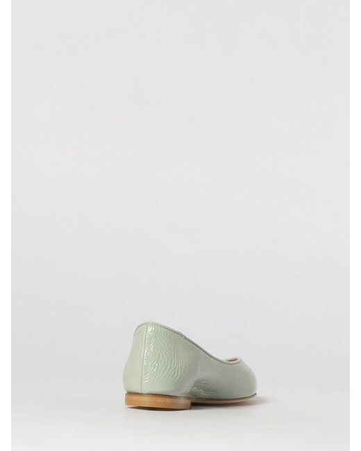 Anna F. Natural Leather Ballerina Flats