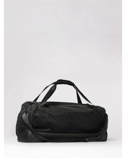 EA7 Black Train Core Polyester Duffle Bag With Logo for men