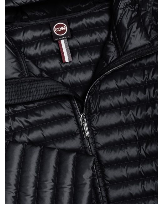 Colmar Black Padded Nylon Down Jacket
