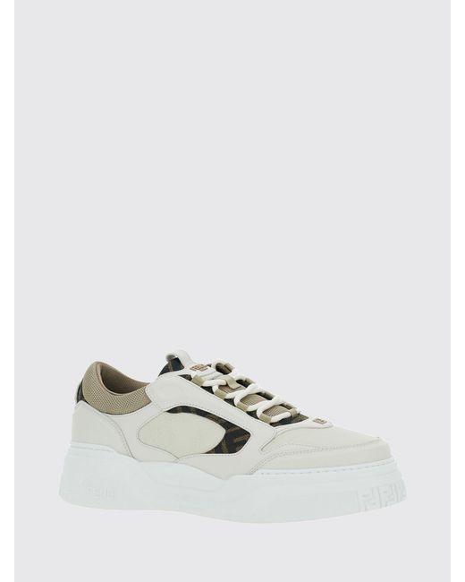 Fendi White Force Trainers for men