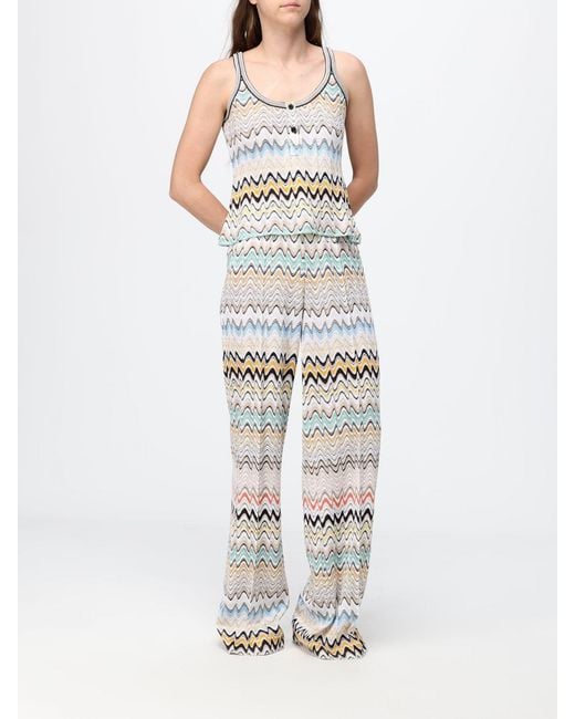 Missoni White Trousers