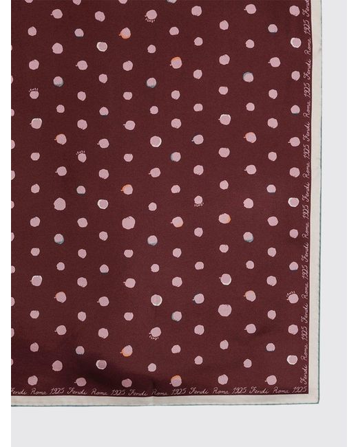 Foulard Reversibile di Fendi in Purple