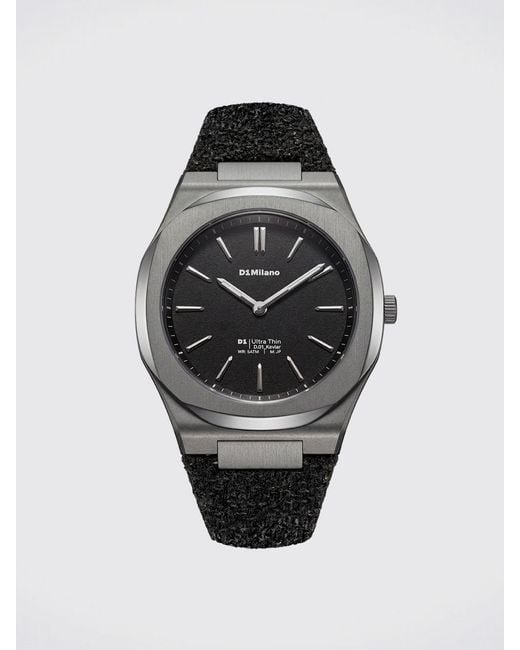 D1 Milano Black Kevlar Watch for men