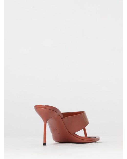 Paris Texas Pink Lidia Patent Leather Mules