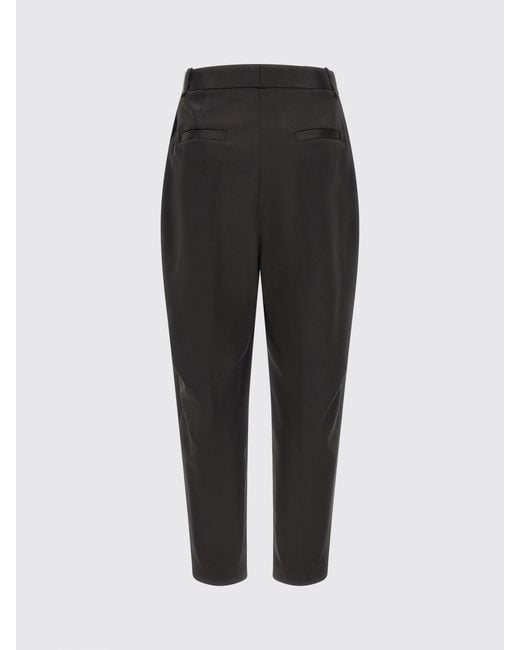 Elisabetta Franchi Black Mid-Rise Skinny Fit Tailored Trousers