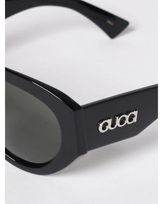 Gucci Gray Aviator Sunglasses for men