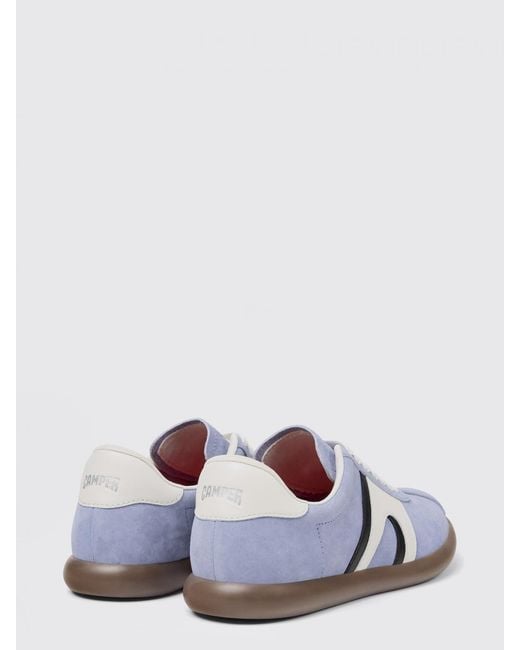 Camper White Pelotas Soller Nubuck Sneakers