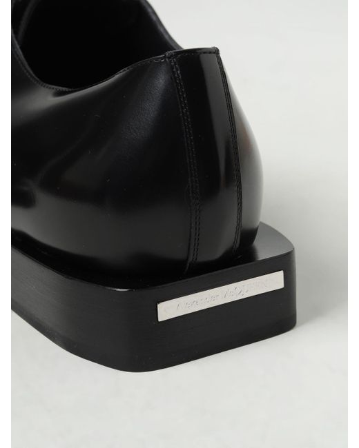 Zapatos de cordones Alexander McQueen de hombre de color Black