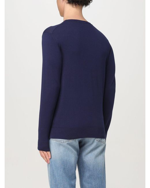 Maglia Basic di Manuel Ritz in Blue da Uomo