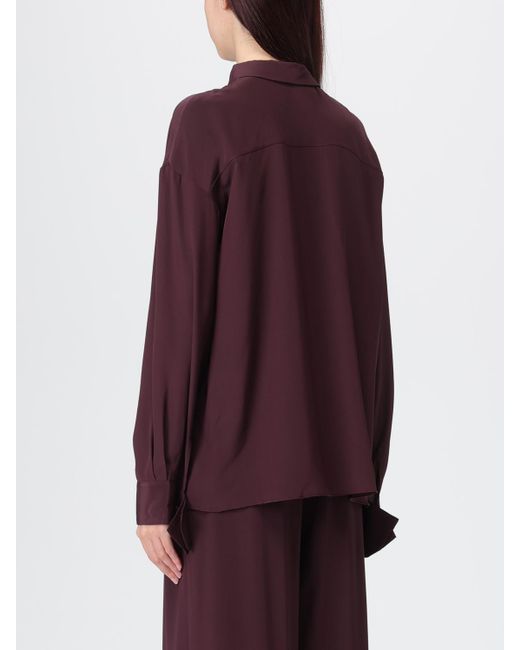 Liviana Conti Purple Hemdbluse Damen