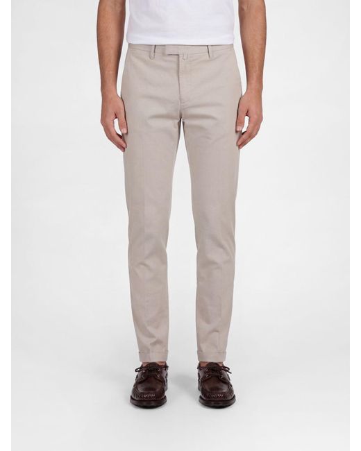 Briglia 1949 Natural Cotton Chino Trousers for men