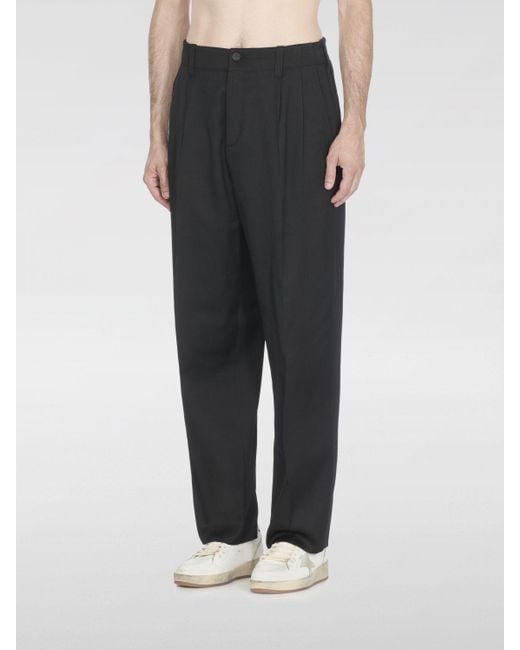 Golden Goose Deluxe Brand Black Pants for men
