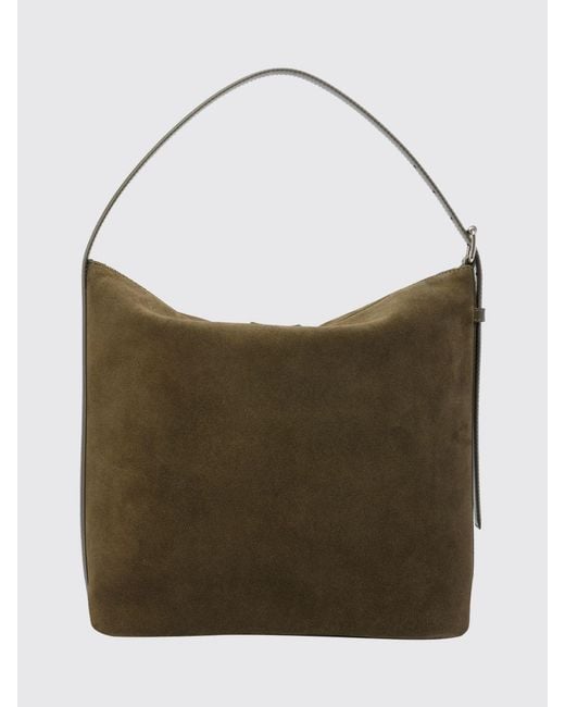 A.P.C. Green Vera Suede Bag
