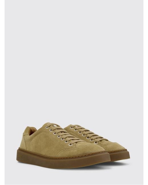 Camper Green Runner Twentyfive Suede Sneakers for men