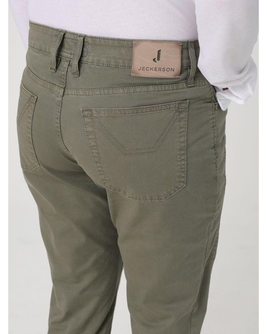 Jeckerson Gray Trousers for men