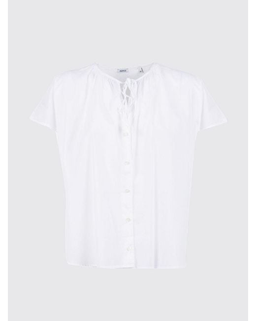 Aspesi White Cotton Shirt