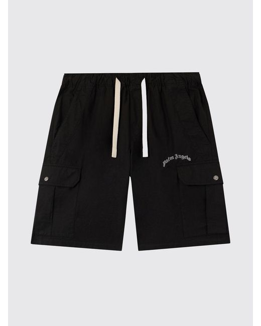 Palm Angels Black Pants for men