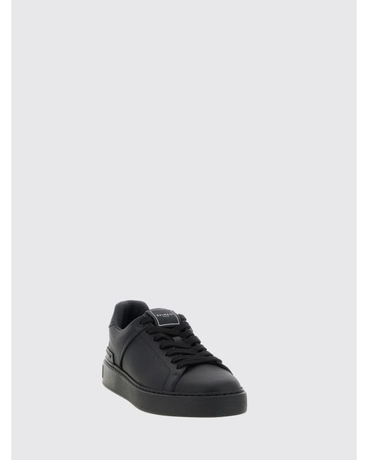 Balmain Black B-Court Leather Sneakers for men