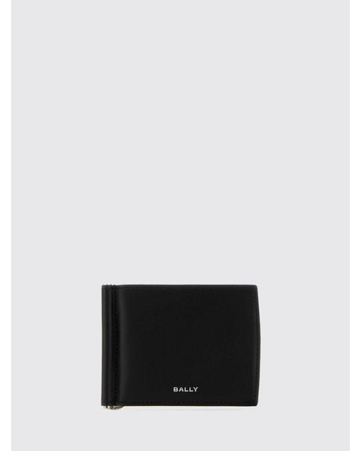 Bally White Bovine Leather Wallet for men