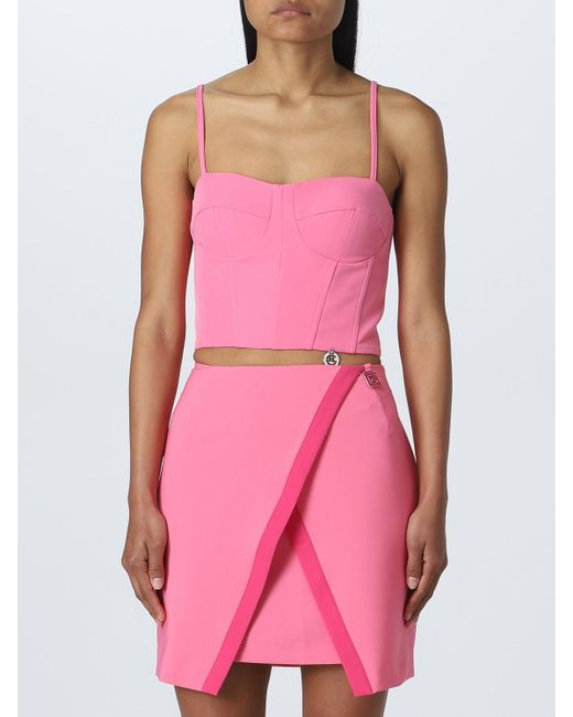 Gaelle Paris Pink Top Damen