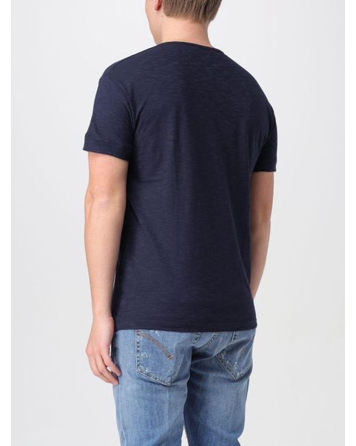 Paolo Pecora Blue T-shirt for men
