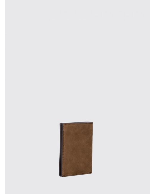 Tom Ford White Nubuck Credit Card Holder for men