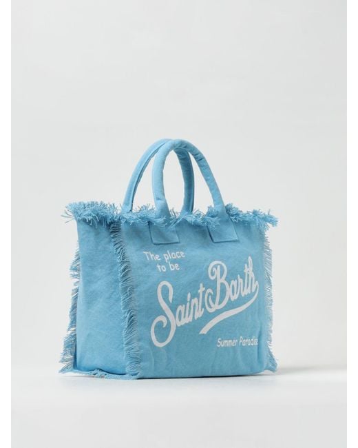Mc2 Saint Barth Blue Shoulder Bag