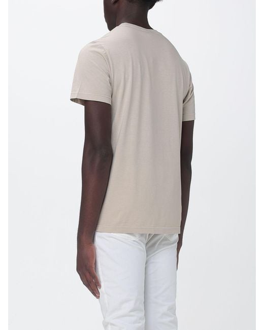 Brooksfield Multicolor Cotton Crew Neck T-Shirt for men