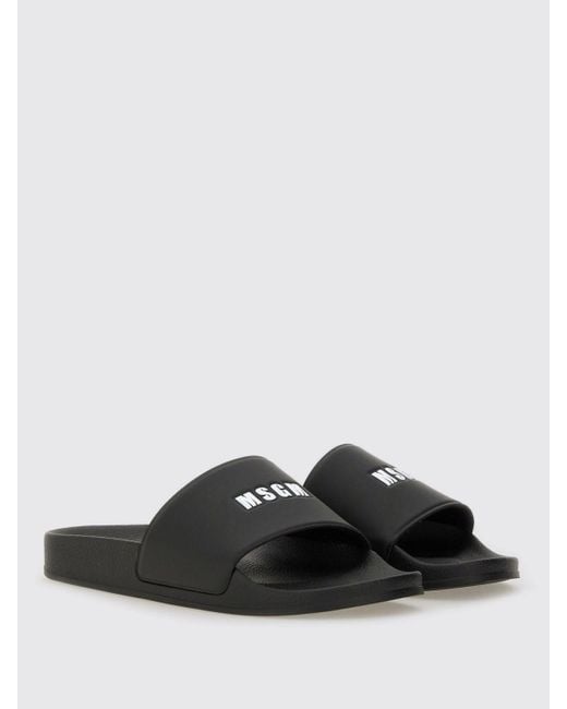 MSGM Black Shoes for men