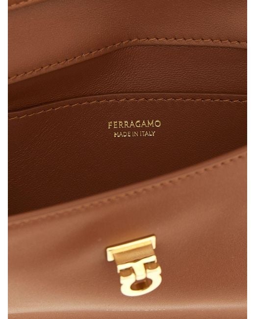 Ferragamo Brown Handbag