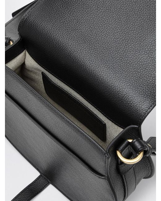 Chloé Black ChloÉ Grained Leather Marcie Bag