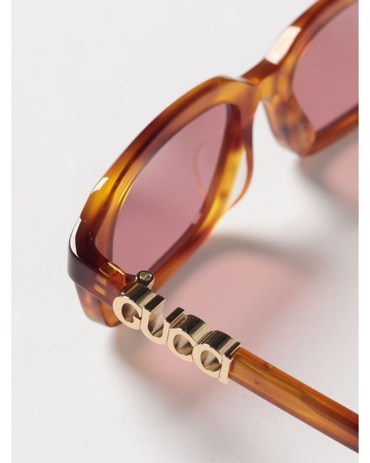Gucci Pink Gg2152S Recycled Acetate Sunglasses