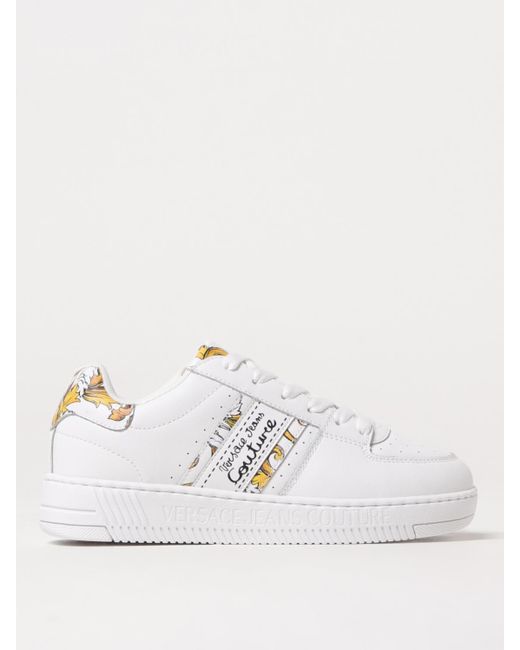 Versace Jeans Couture White Sneakers