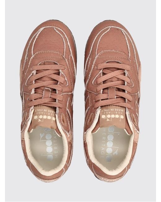 Diadora Pink Equipe Sneakers for men