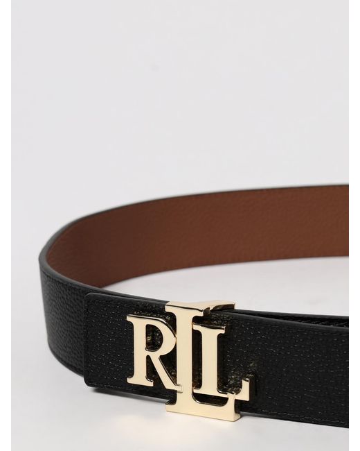 Ralph Lauren Black Reversible Leather Belt