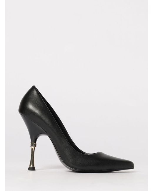 Just Cavalli Black Leather Pumps