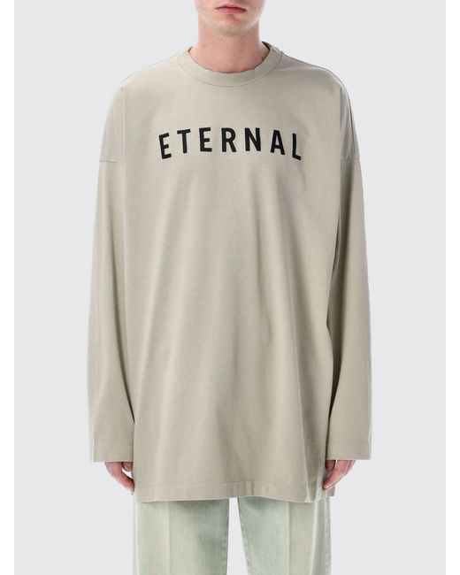 Fear Of God Gray T-Shirt for men