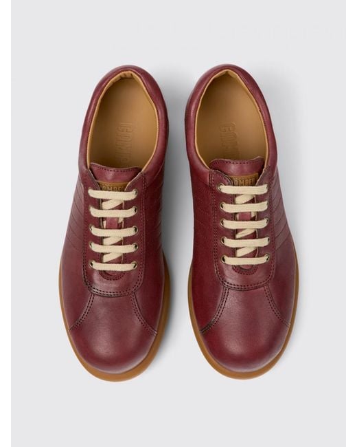Camper Red Brogues