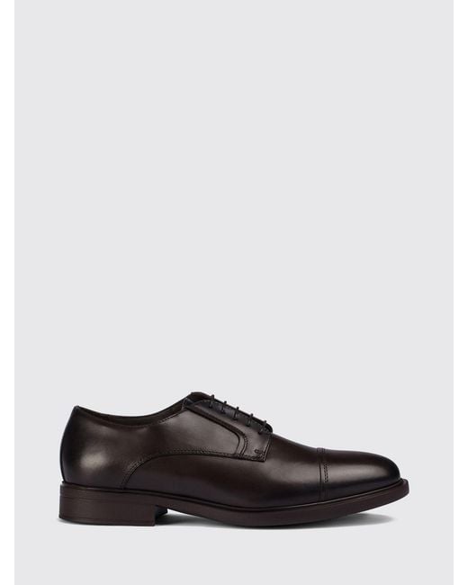 Doucal's White Brogue Shoes for men
