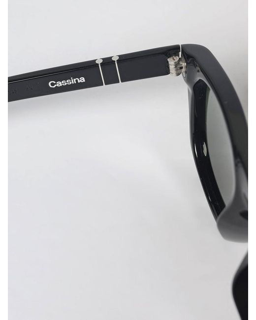 Persol Gray X Cassina Aviator Sunglasses for men