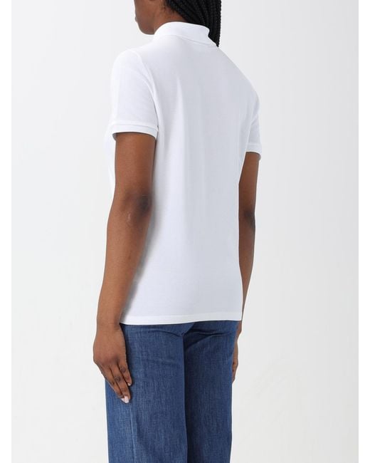 Lacoste White Polo Shirt