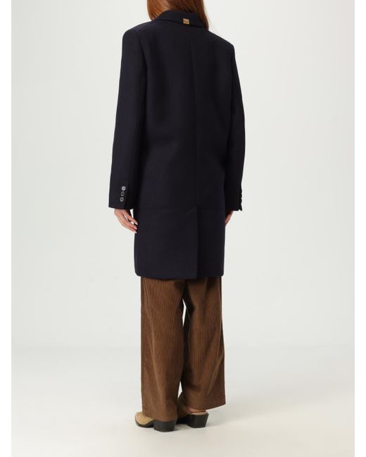 Moschino Blue Cotton Denim Coat