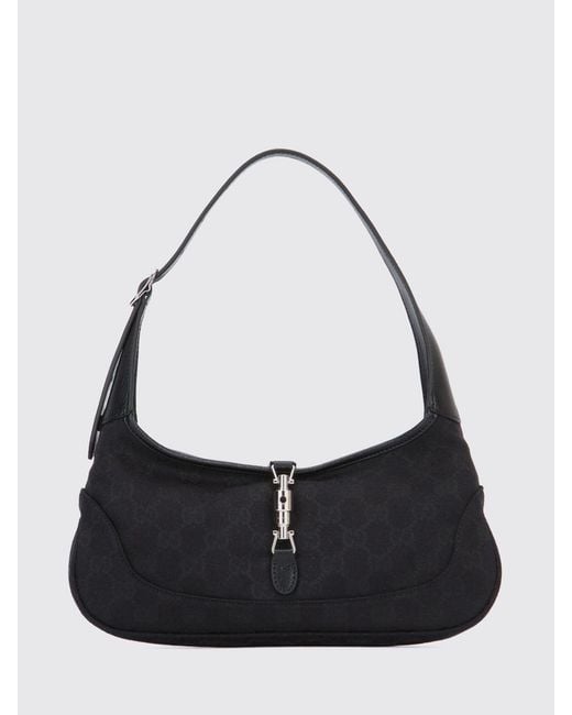 Borsa A Spalla Jackie Slim di Gucci in Black