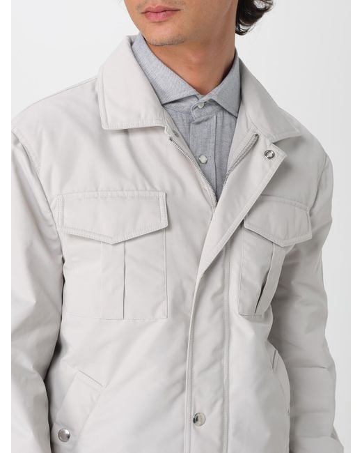 Brunello Cucinelli White Jacket for men