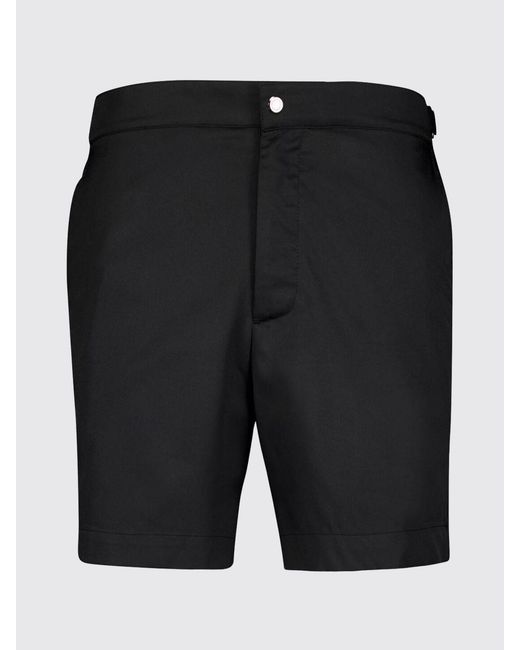 Frescobol Carioca Black Chino Shorts for men